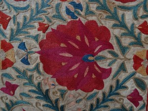 Detail, XVIII C suzani